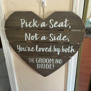 Never used wedding decor